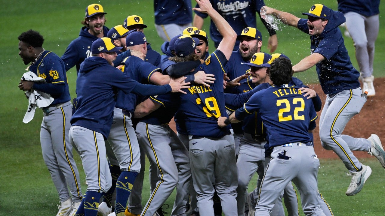 Brewers beat the Rays 4-1 in Game 5 to win the first World Series title in franchise history — KSTP 5 — Gopher