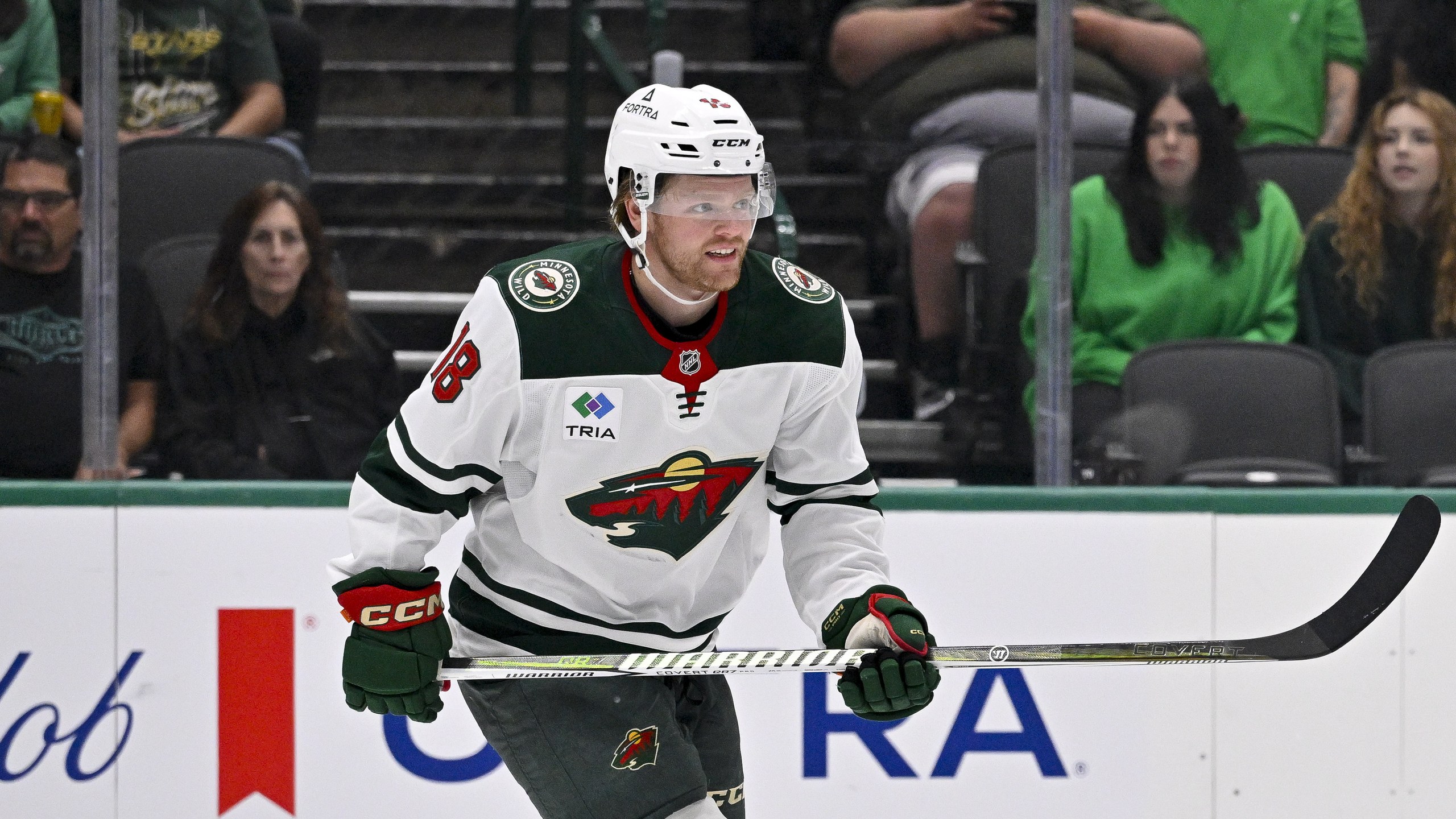 MN Wild Recall Familiar Forward Ahead of Road Trip — Chaska Business news