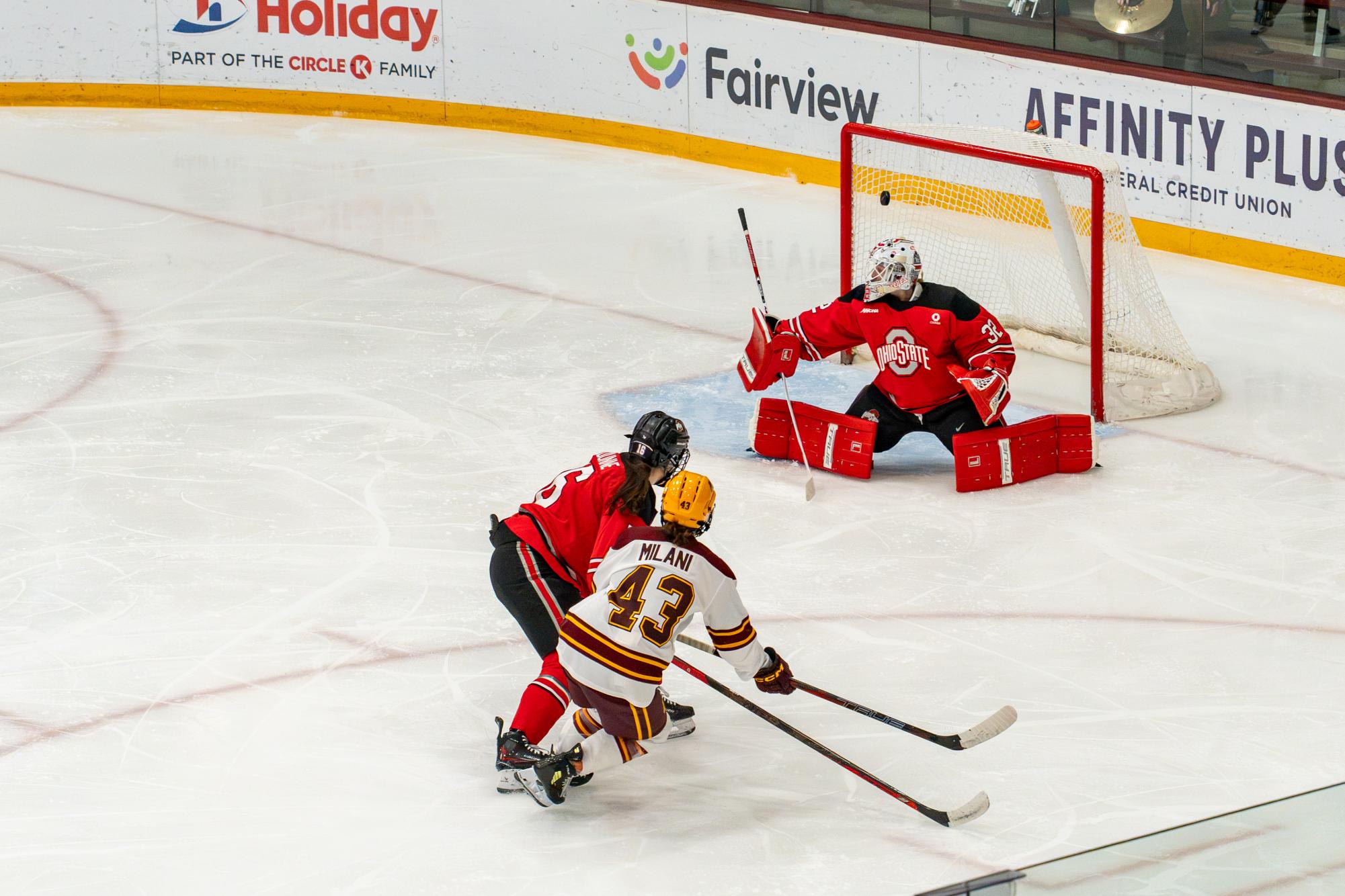 Gophers freshman Adrianna Milani makes her mark early — Minnesota Daily (U of M)